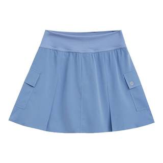 菲卡沫莉运动短裙高腰假两件防走光跑步瑜伽网球健身百褶半身裙女