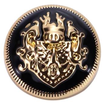 Button metal coat buttons, high-end woolen sleeves, versatile