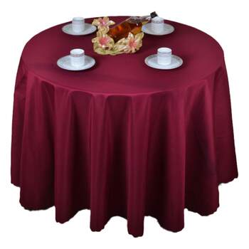Tablecloth thickened solid color restaurant wedding banquet Tablecloth thickened solid color restaurant wedding banquet
