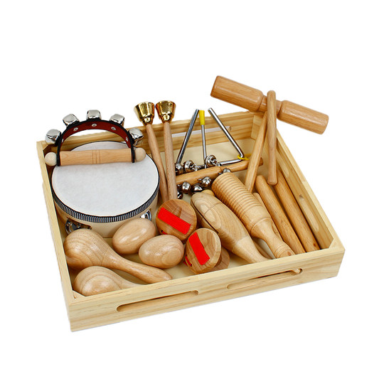 Log Orff Percussion Instrument Children's Elementary School Teaching Aids