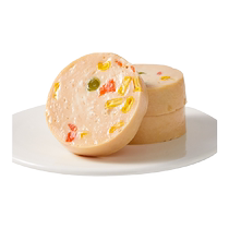 Chicken Breast Patties Open Bag Ready-to-Eat Fitness Satiety Meal Replacement Vegetable Chicken Egg White Patties Quick-Eat High-Protein Snacks