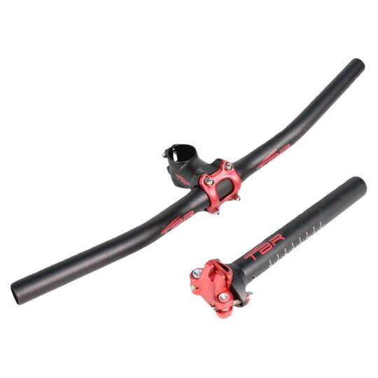 儿童自行车改装平衡车车把抬升15度25.4把立鞍座管自行车龙头车把