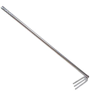 Outdoor stainless steel thickened soil and vegetable turning over farm tools