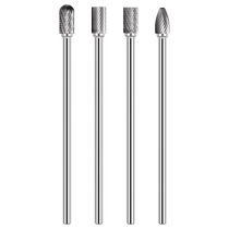 Lengthened acier tungstène tête de broyage carbure de carbure de dépôt rotatif broyeur fraiseuse en métal tête acier métal frustration couteau lave-couteau outil