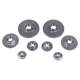 Nut sharp force large disk nut M6M8M10M12 customized