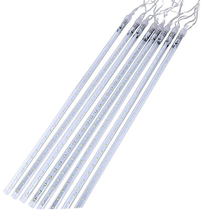 Meteor shower LED lights colorful lights flashing string lights full of stars outdoor waterproof atmosphere lights courtyard decoration hanging tree lights