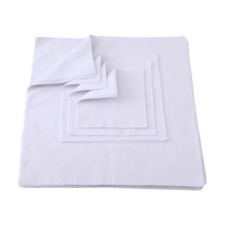 Free invoicing-tie-dye small square white handkerchief diy