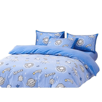 Mercury Home Textiles Single Piece Cotton Brushed Thickened Quilt Cover Cotton Antibacterial Dormitory Quilt Cover Autumn and Winter Bedding