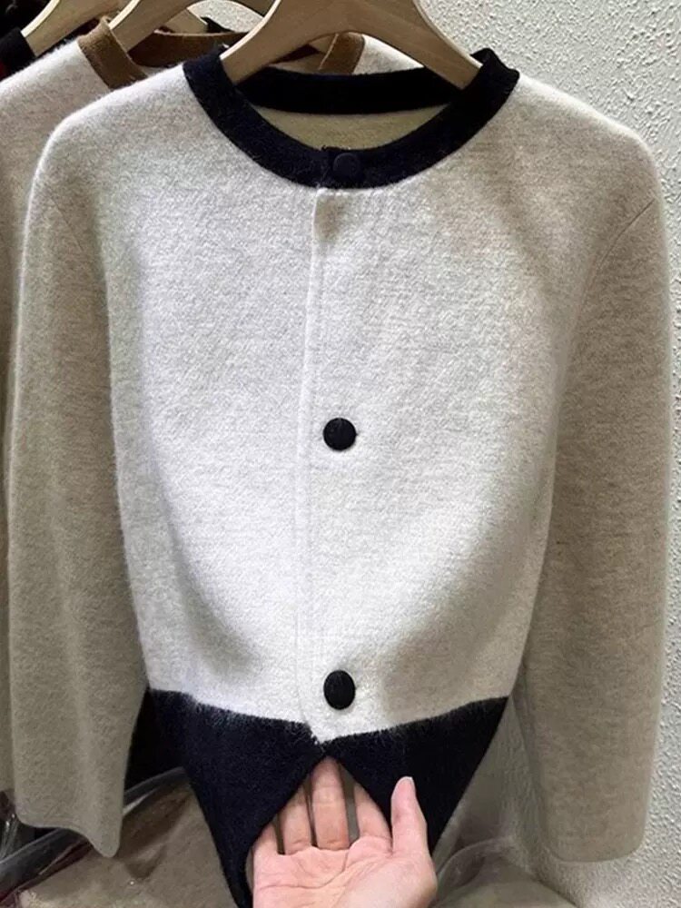 เสื้อสเวตเตอร์ถักลดล้างสต็อกในราคาขาดทุน รับประกันคุณภาพ 15777832