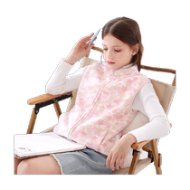 Girls vests spring and autumn 2024 new childrens inner and outer vests polar fleece big childrens vests Western style childrens clothing