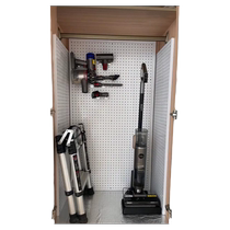 Balcony cabinet hole board storage rack custom housekeeping cabinet hardware tool storage board supermarket shelf display rack