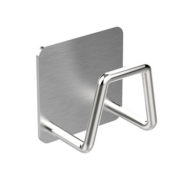 Stainless steel sponge shelf without punching