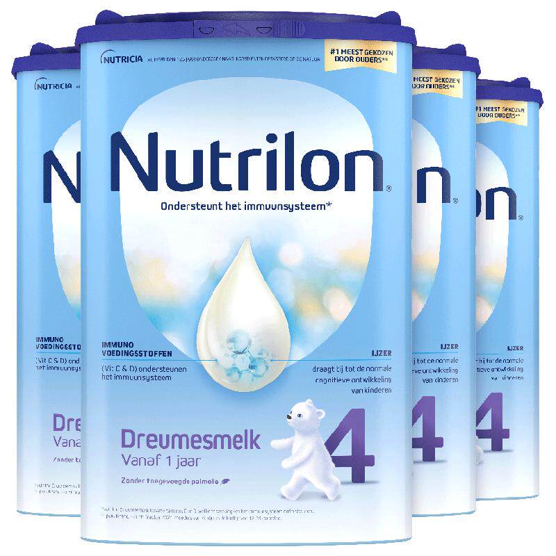 Niulan formula milk powder for 1 year old and above, four cans