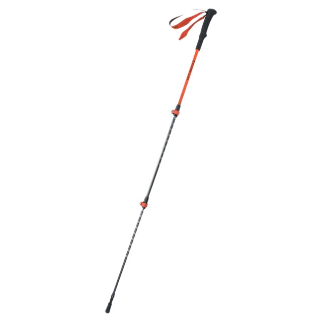 Pathfinder trekking pole carbon fiber ultra-light telescopic crutch new men's and women's mountain climbing outdoor equipment hiking walking stick