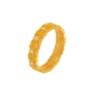 Old temple gold pure gold diamond lace crown ancient lace ring fugitive princess retro official flagship authentic
