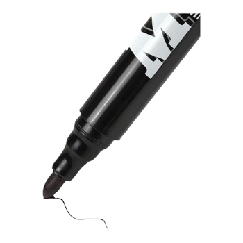 Laboratory marker oily black marker wholesale waterproof logistics 2mm marker pen 10 pieces in a box mk831 office physical chemistry laboratory consumables