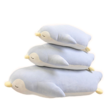 Penguin pillow doll doll ເດັກຍິງຂະຫນາດໃຫຍ່ນອນ doll ເທິງຕຽງ super soft plush toy cushion ຍາວ