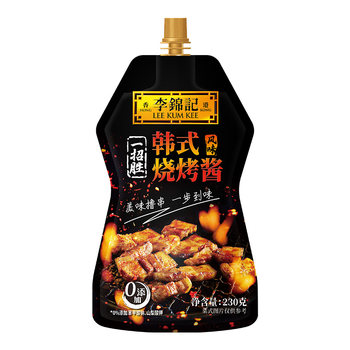 Fresh korean style bbq sauce seasoning packet