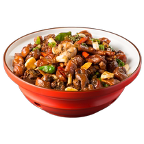 Shandong Shandong Cuisine Linyi Fried Chicken Zaozhuang Spicy Chicken Instant Dishes Premade Dishes Vacuum Opening Bags Ready-to-Eat Meals