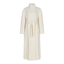 Zhizhi Liang Yan knitted woolen coat for women winter new style temperament relaxed and warm_Australian wool