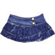 Puffy skirt denim super low waist mini skirt