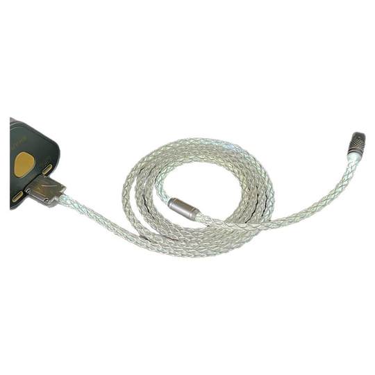 单晶铜航插线白光8k回报率磁轴键盘数据线客制化镂空TypeC充电线