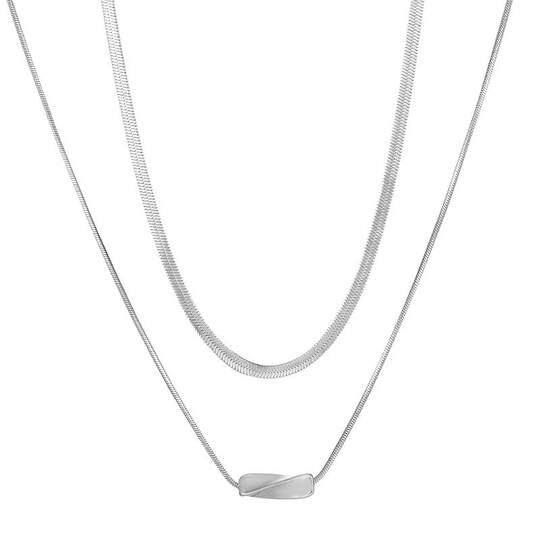 колье VOYAGE с двухслойным дизайном