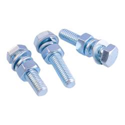 8.8 grade galvanized external hexagonal screws, bolts and nuts combination set M5M6M8M10M12M14M16M24