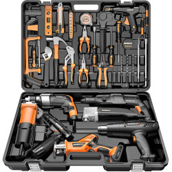 Household Daily Tool Set, Hardware Tools Commonly Used by Electricians, Multi-Functional Repair Tool Box, Complete Set