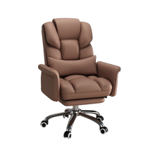 Computer leather seat boss business office chair home backrest comfortable sedentary lazy sofa gaming chair leisure