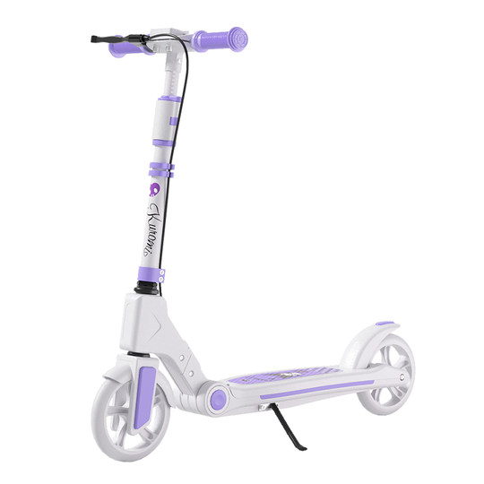 Kuromi Roller Kinder faltbares Zweiradpedal für Erwachsene 6 bis 12 Jahre alter Studenten-Campus-Roller