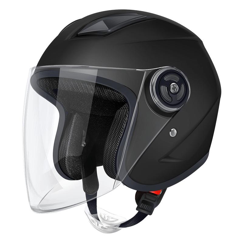 New national standard 3C certified electric car helmet men's autumn and winter warm half helmet women's battery motorcycle safety helmet four seasons
