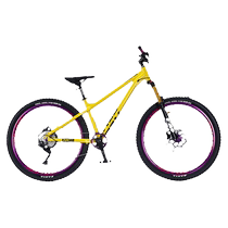 Dirt slope bike 27 5-inch aluminum alloy mountain bike student AM bicycle fly bag brush street variable speed shock absorption off-road vehicle