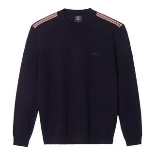 【纯羊毛】德鲨2024秋季新款羊毛衫男商务休闲打底衫毛衣