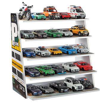 Large parking lot diy assembly and storage