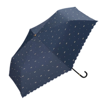 (Self-operated) Japanese Wpc sun umbrella rain or shine curved hook sun umbrella folding umbrella butterfly umbrella love 30% off