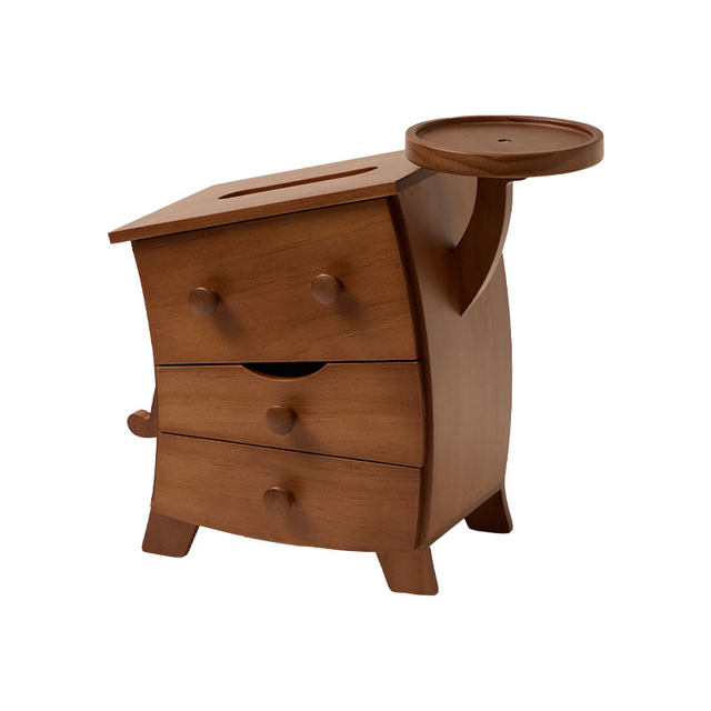 Fanhan solid wood tissue box creative living room decoration