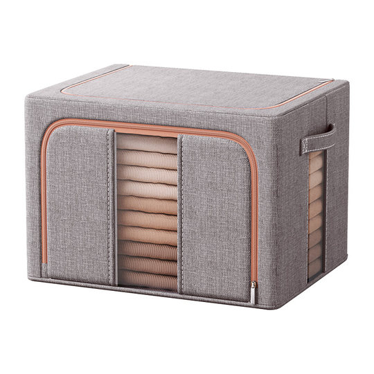 Bagna-Box aus natürlicher Baumwolle und Leinen, umweltfreundlich, geruchlos und gesünder