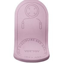 YOTTOY yoga mat thickened skipping rope special pad sound insulation and shock absorption household silent indoor non-slip skipping rope mat