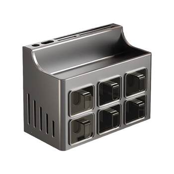 Kitchen wall-mounted seasoning rack