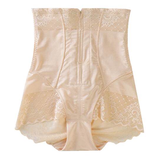 高腰收腹裤胖女孩提臀黑科技瘦小腹塑身束腹产后胖mm内裤夏季薄款