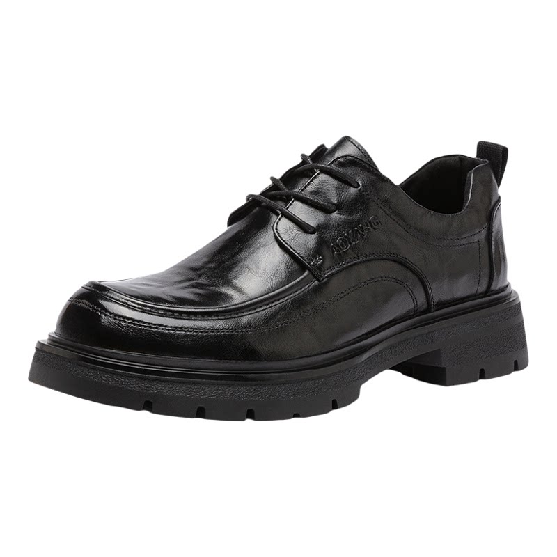 Aokang genuine leather shoes for men, you will pay ten for every fake one