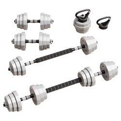 Dumbbells for Men's Fitness Home Exercise Equipment Adjustable Weight Men's Barbell Sports Set Kettlebell Student Dormitory