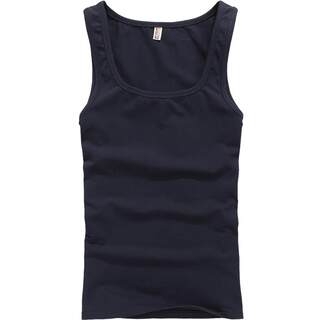 Square collar pure cotton vest with two tight inner layers