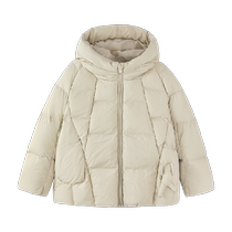 (Three-proof) Mini Balabala Down Jacket for Boys and Girls Winter Children and Baby Thick Hooded Goose Down Jacket