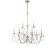 Decorating Xiaochu French villa staircase double-layer crystal lamp