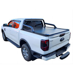 ເຫມາະສໍາລັບ Ranger Raptor trunk modification flat cover F150 electric retractable trunk lid rolling shutter tail cover