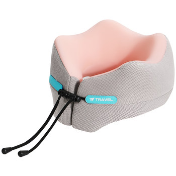 ໝອນ U-shaped travel portable neck pillow pillow neck pillow girls long-term plane sleep high-speed rail car artifact U-shaped head pillow