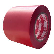 PVC red floor tape wear-resistant area site warning line demarcation workshop parking lot ground marking EK floor 50 meters long