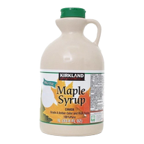 Korean direct mail Kirkland Kirkland Canadian organic maple syrup 3 bottles sugar-free and additive-free